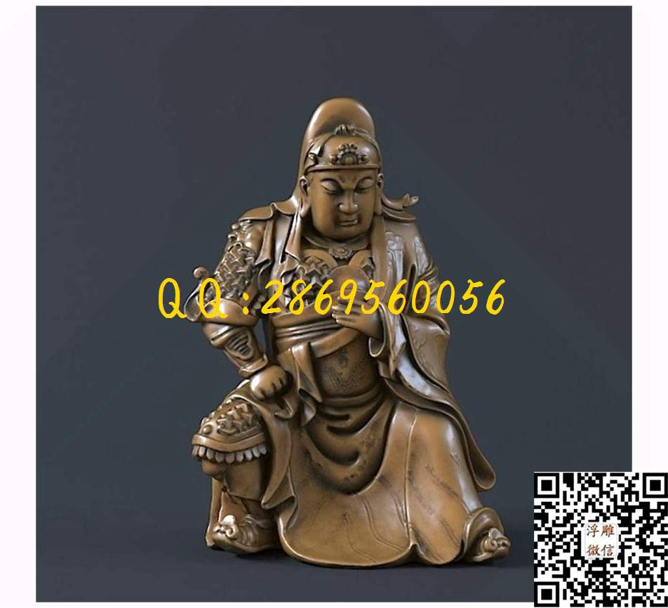 关公座像 _STL立体模型圆雕图立体浮雕3d电脑雕刻打印四轴多轴雕刻精雕图浮雕图